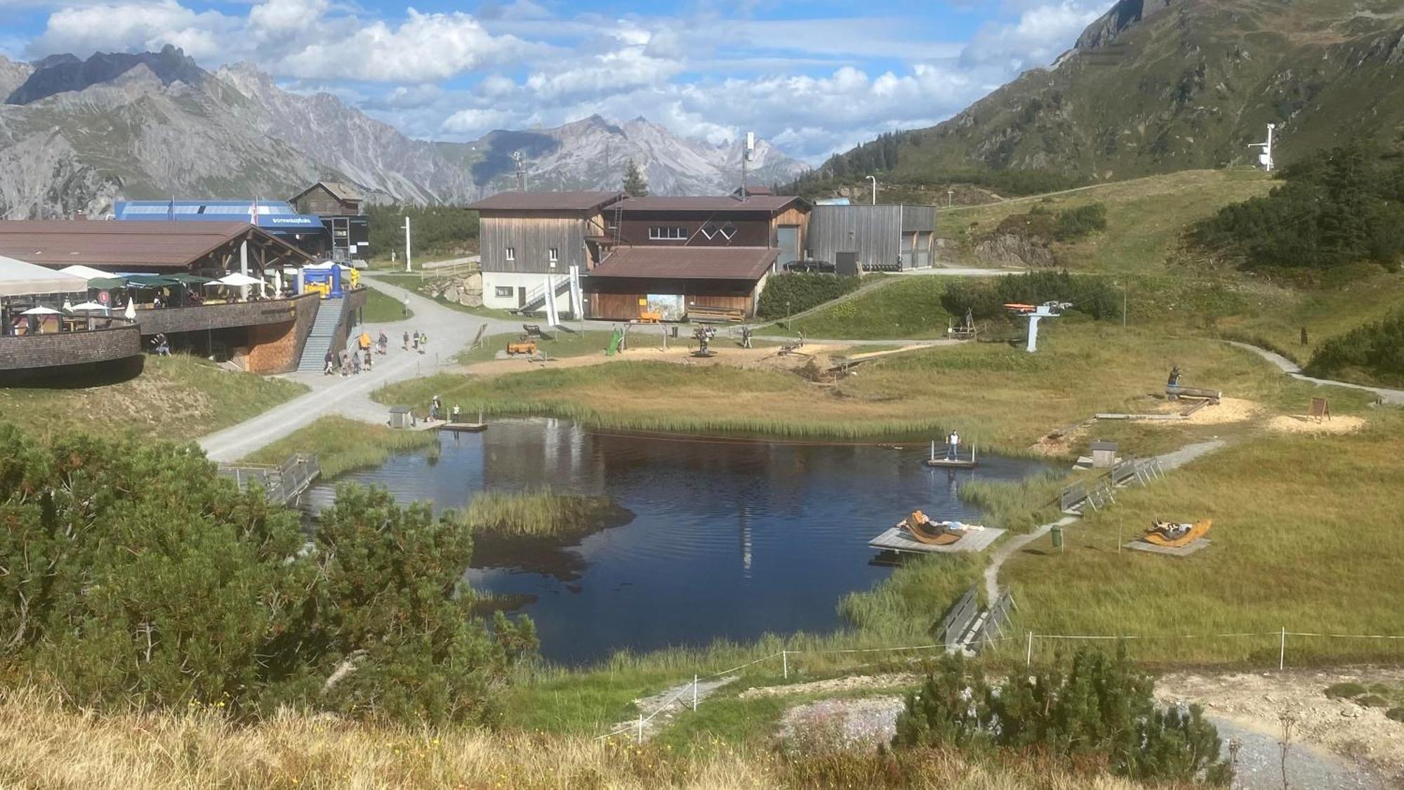 Haus Maschol Lägenhet Wald am Arlberg Exteriör bild